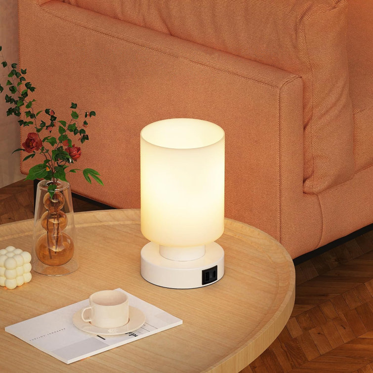 Thin bedside shop lamps